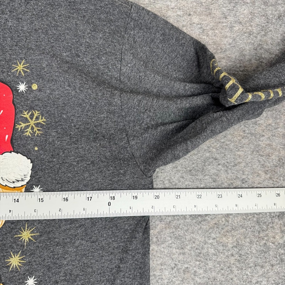 Simply Southern T-Shirt Long Sleeve Christmas Golden Retreiver Womens Medium M - Picture 7 of 9
